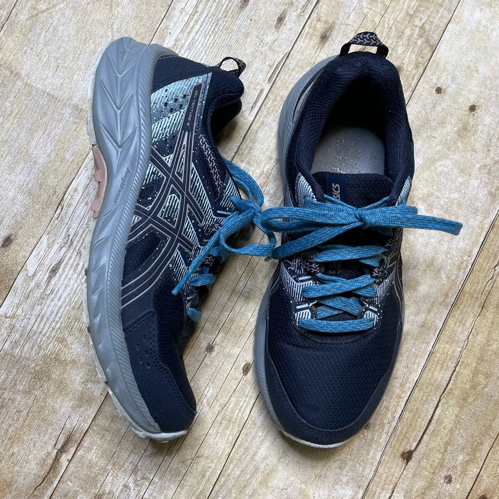 Asics Women’s Gel Venture 9 Midnight/Fawn Running Shoes Athletic Sneakers